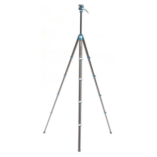Standing Extended Position of the Benro CyanBird Aluminum 5 Section Tripod FS20PRO 2 in 1 Head