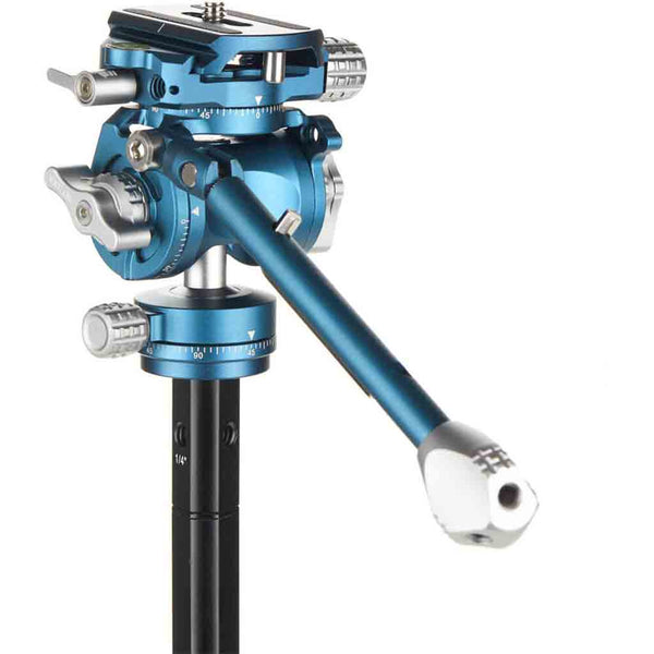 Hybrid Head FS20PRO of the Benro CyanBird Aluminum 5 Section Tripod FS20PRO 2 in 1 Head