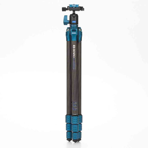 Collapsed Position of the Benro #0 Super Slim Carbon Fiber Tripod