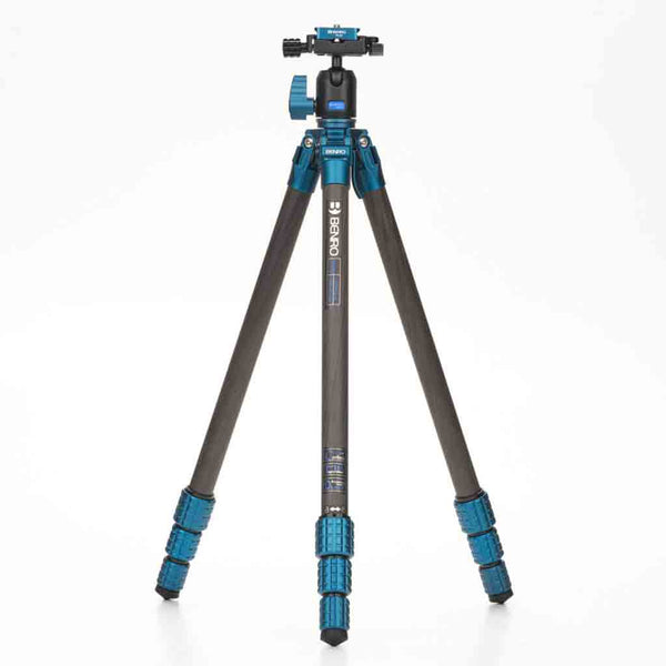Standing Position of the Benro #0 Super Slim Carbon Fiber Tripod