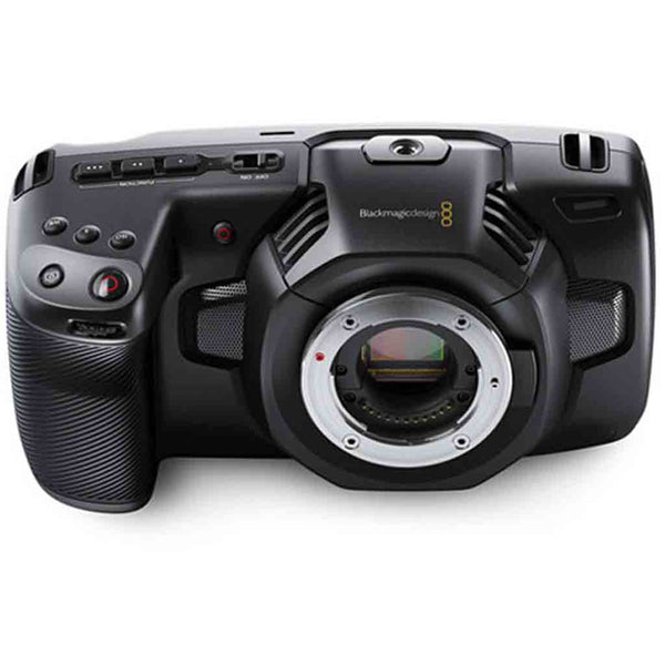 Top Side of the Blackmagic Design Pocket Cinema Camera 4K