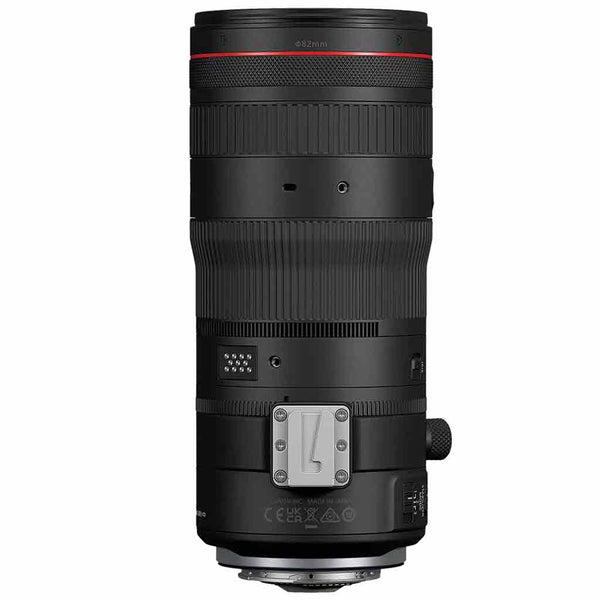 Bottom Side of the Canon RF 24-105mm f/2.8L IS USM Z Lens