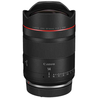Top Side of the Canon RF 14mm f/1.4L VCM Lens