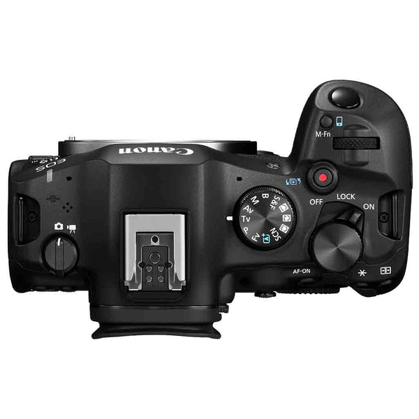 Top Side of the Canon EOS R6 Mark III Body