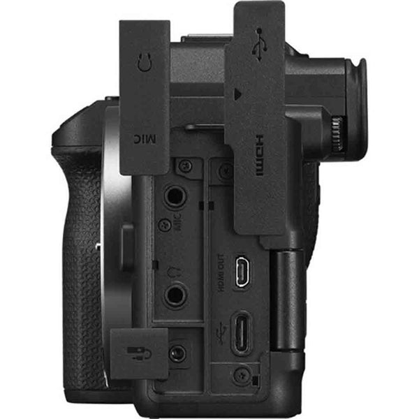 Port Side of the Canon EOS R8 Mark II Body