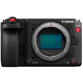 Front Side of the Canon EOS C50 Cinema Camera Body
