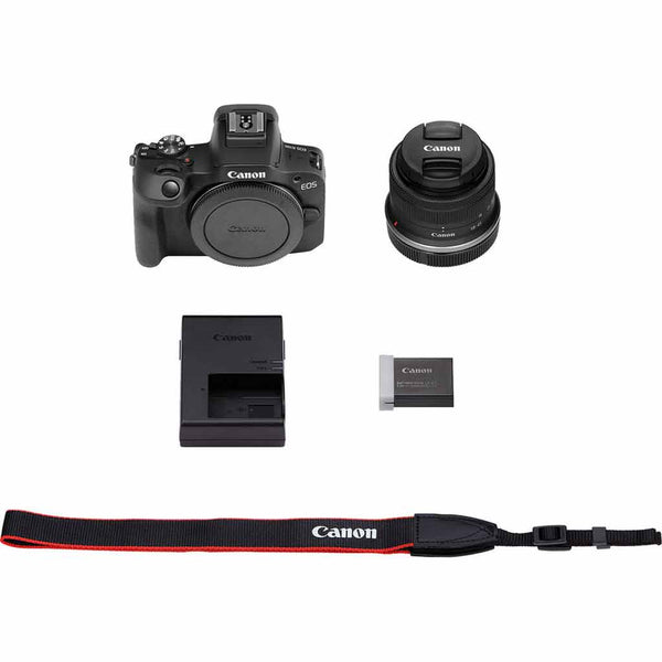 Box Contents of the Canon EOS R100 & 18-45mm Kit
