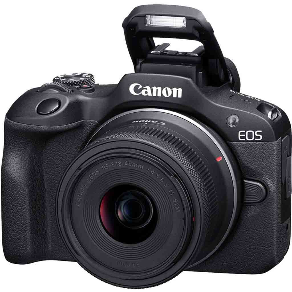Canon EOS R100 Mirrorless Camera 18-45mm Kit | Rockbrook Camera