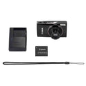 Box Contents of the Canon Elph 360 HS A Digital Compact Camera Black