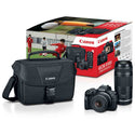 Box & Contents of the Canon R100 18-45 & 75-300 Lens Kit