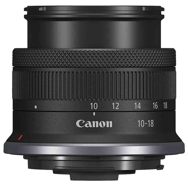 In Use Position of the Canon RF-S 10-18mm f/4.5-6.3 IS STM Lens