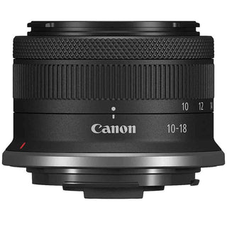 Top Side of the Canon RF-S 10-18mm f/4.5-6.3 IS STM Lens