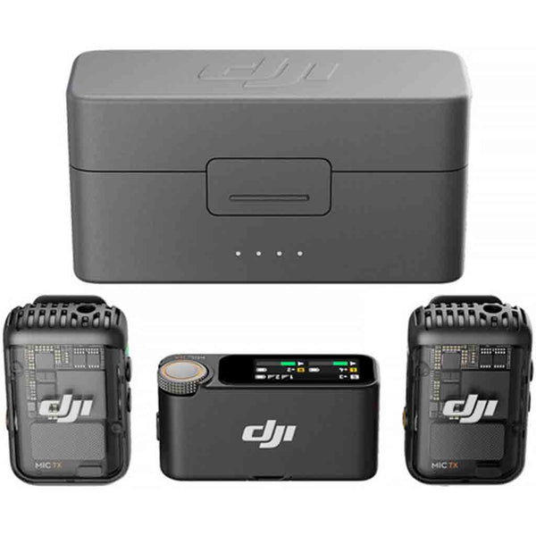 DJI MIC 2 2 Transmitters & 1 Receiver Microphone Kit