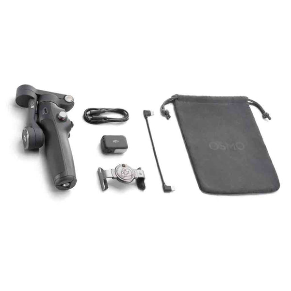 Box Contents of the DJI Osmo Mobile 8 Phone Gimbal