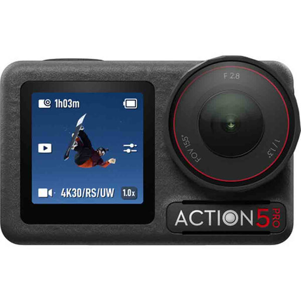 Front Side of the DJI Osmo Action 5 Pro Camera Advenure Combo