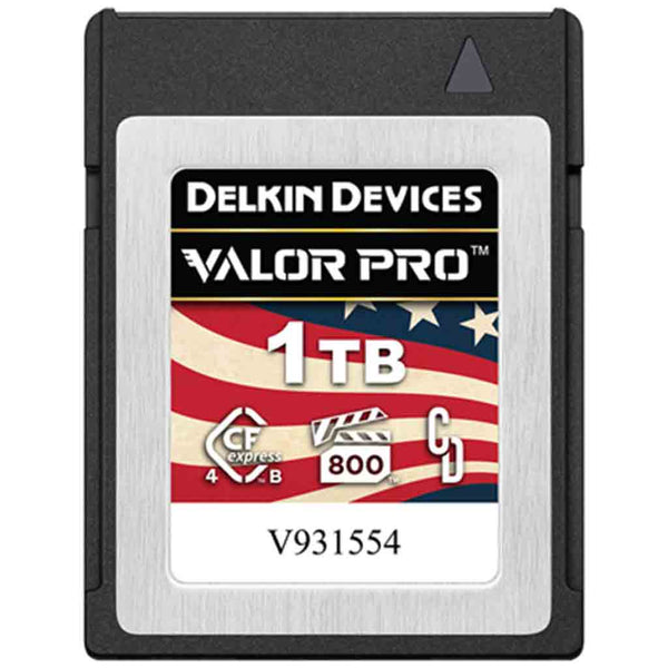 Delkin Valor Pro CFExpress Type B 1TB Memory Card
