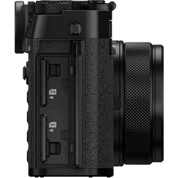 Grip Side of the Fujifilm GFX100RF Digital Camera Black