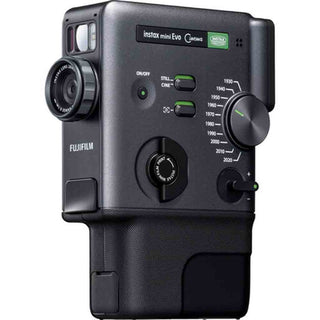 Front Side and Controls of the Fujifilm Instax Mini EVO Cinema
