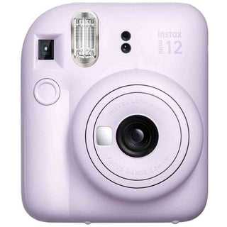 Front Side of the Fujifilm Instax Mini 12 Camera Lilac Purple