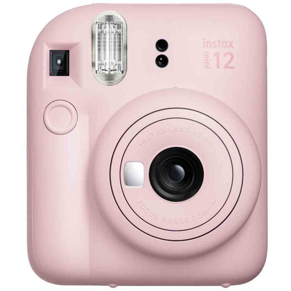 Front Side of the Fujifilm Instax Mini 12 Pink Camera