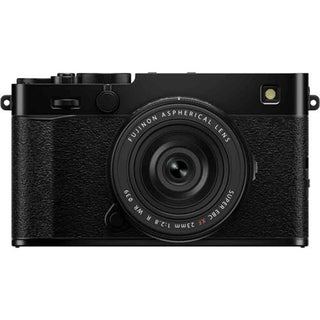 Front Side of the Fujifilm-X-E5 23mm Kit Black