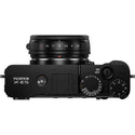 Top Side of the Fujifilm-X-E5 23mm Kit Black
