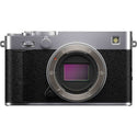 Front Side of the Fujifilm X-E5 Body Silver