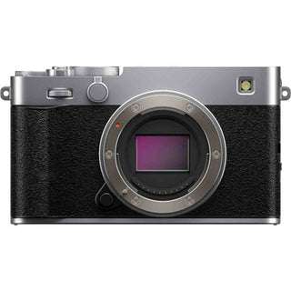Front Side of the Fujifilm X-E5 Body Silver