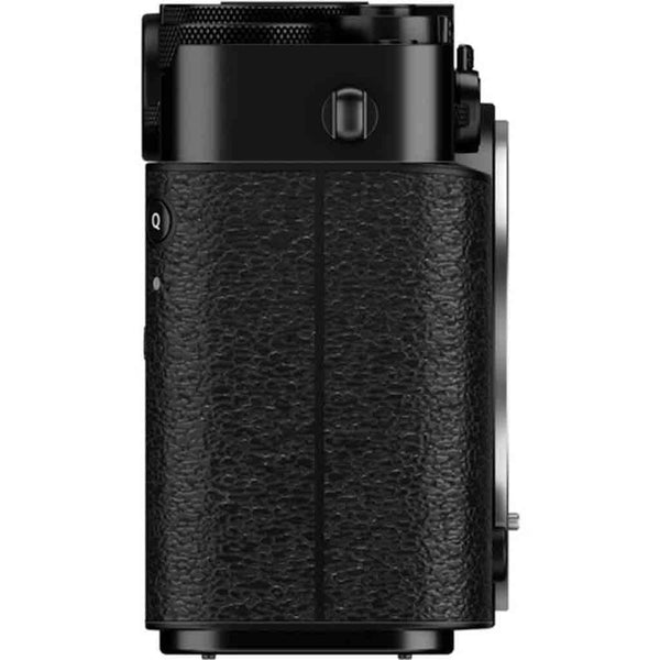 Grip Side of the Fujifilm-X-E5 23mm Kit Black