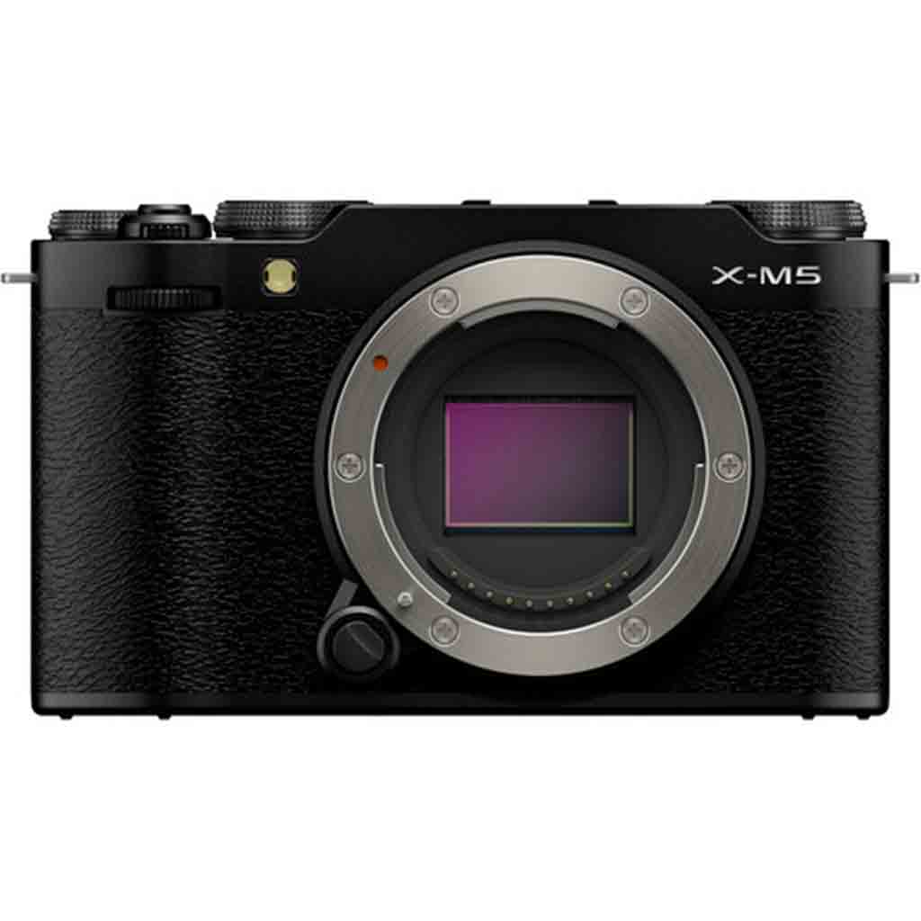 FUJIFILM X-M5 ボディー ブラック シャッター数327 Fujjifilm X-M5 Mirrorless Camera Body Black | Rockbrook Camera