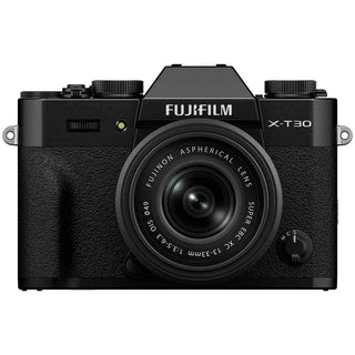 Front Side of the Fujifilm X-T30 III 13-33mm Kit Black