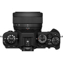 Top Side of the Fujifilm X-T30 III 13-33mm Kit Black
