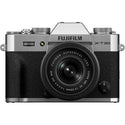 Front Side of the Fujifilm X-T30 III 13-33mm Kit Silver