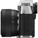 Port Side with Lens Attached of the Fujifilm X-T30 III 13-33mm Kit Silver
