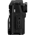 Port Side of the Fujifilm X-T30 III Body Black