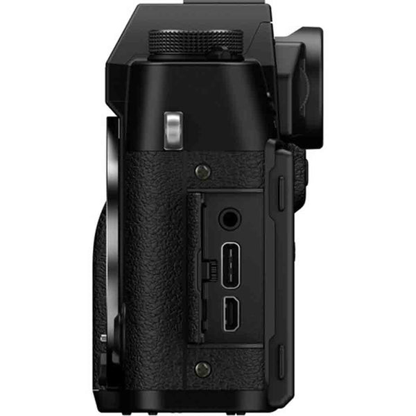 Port Side of the Fujifilm X-T30 III Body Black