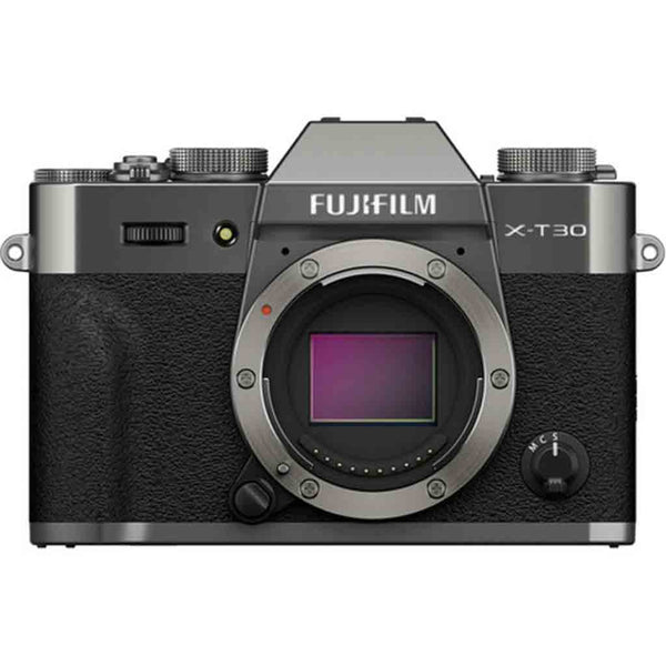 Front Side of the Fujifilm X-T30 III Body Charcoal