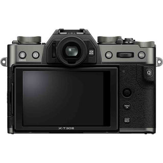 Rear Side of the Fujifilm X-T30 III Body Charcoal