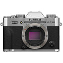 Front Side of the Fujifilm X-T30 III Body Silver