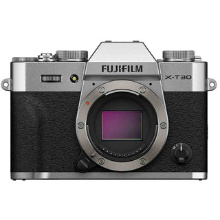 Front Side of the Fujifilm X-T30 III Body Silver