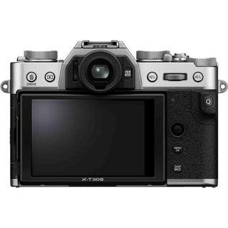 Rear Side of the Fujifilm X-T30 III Body Silver