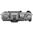 Top Side of the Fujifilm X-T30 III Body Silver