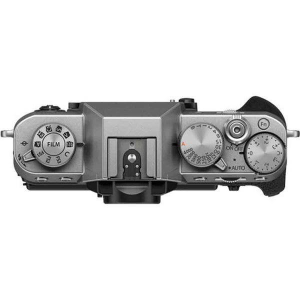 Top Side of the Fujifilm X-T30 III Body Silver
