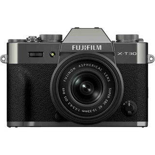 Front Side of the Fujifilm X-T30 III XF 13-33mm Kit Charcoal