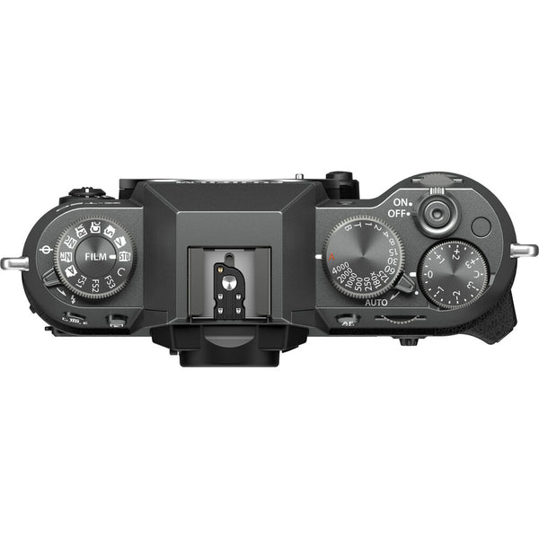 Top Side of the Fujifilm X-T50 Body Charcoal