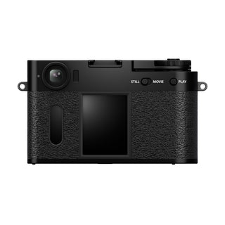 Rear Side of the Fujifilm X Half Digital Camera Black
