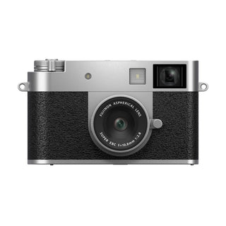 Front Side of the Fujiflm X Half Digital Camera Silver