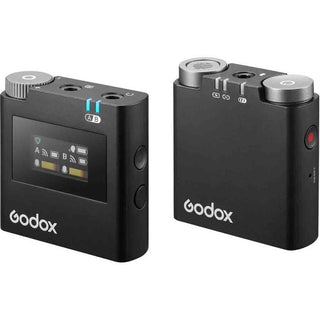 Transmitter and Receiver of the Godoxx Virso M1 Wireless Microphone