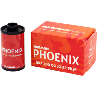 Harman Phoenix 200 Color Negative Film 35mm Roll 36 Exposures