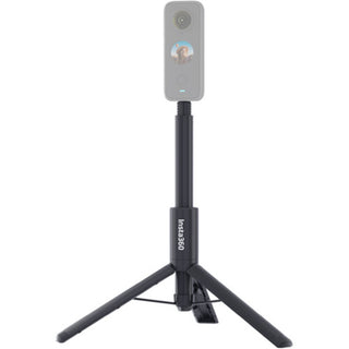 Standing Unextended Position of the Insta360 Invisible Selfie Stick